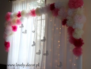 dekoracje weselne  sala w besku 